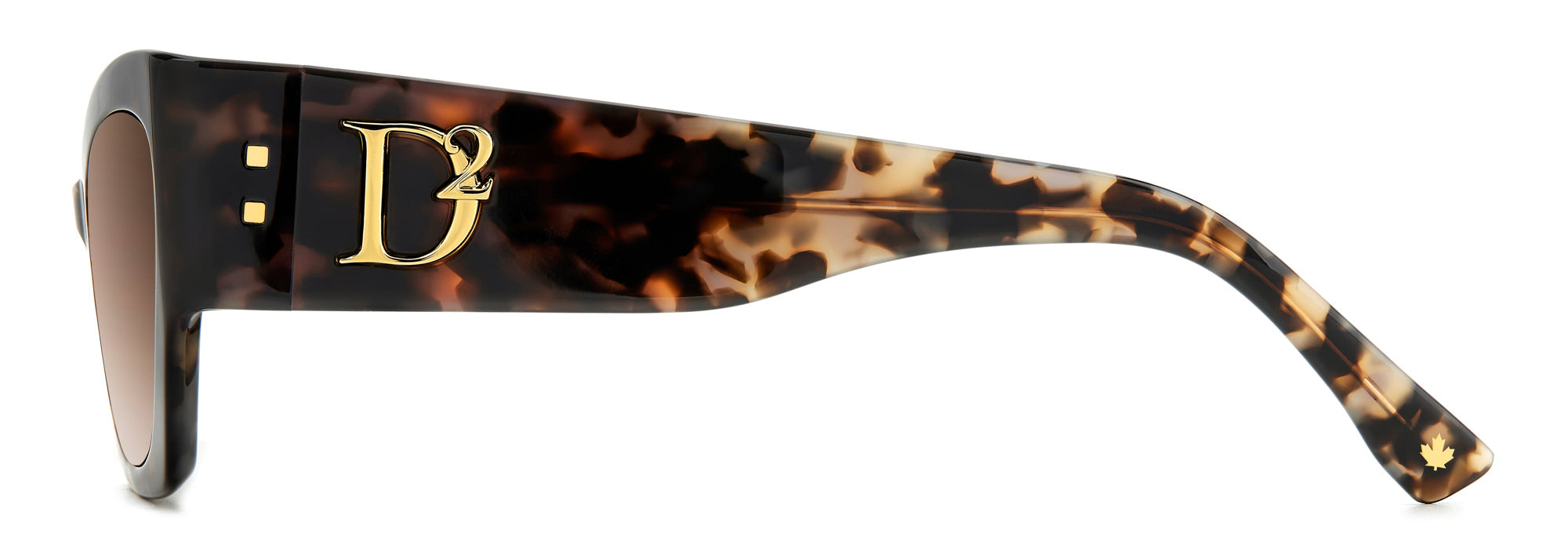 DSQUARED2 D2 0132/S Sunglasses - Polarized Aviator Style for Men & Women - Perfect for Driving, Beach & Outdoor Activities