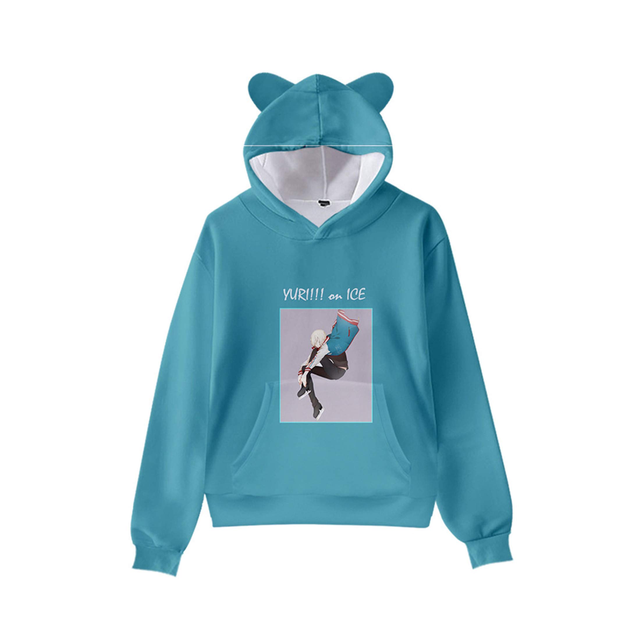 Yuri on Ice Anime Hoodie - Soft Pullover Sweater Jacket for Men & Women | Perfect for Cosplay, Casual Wear & Winter Outfits