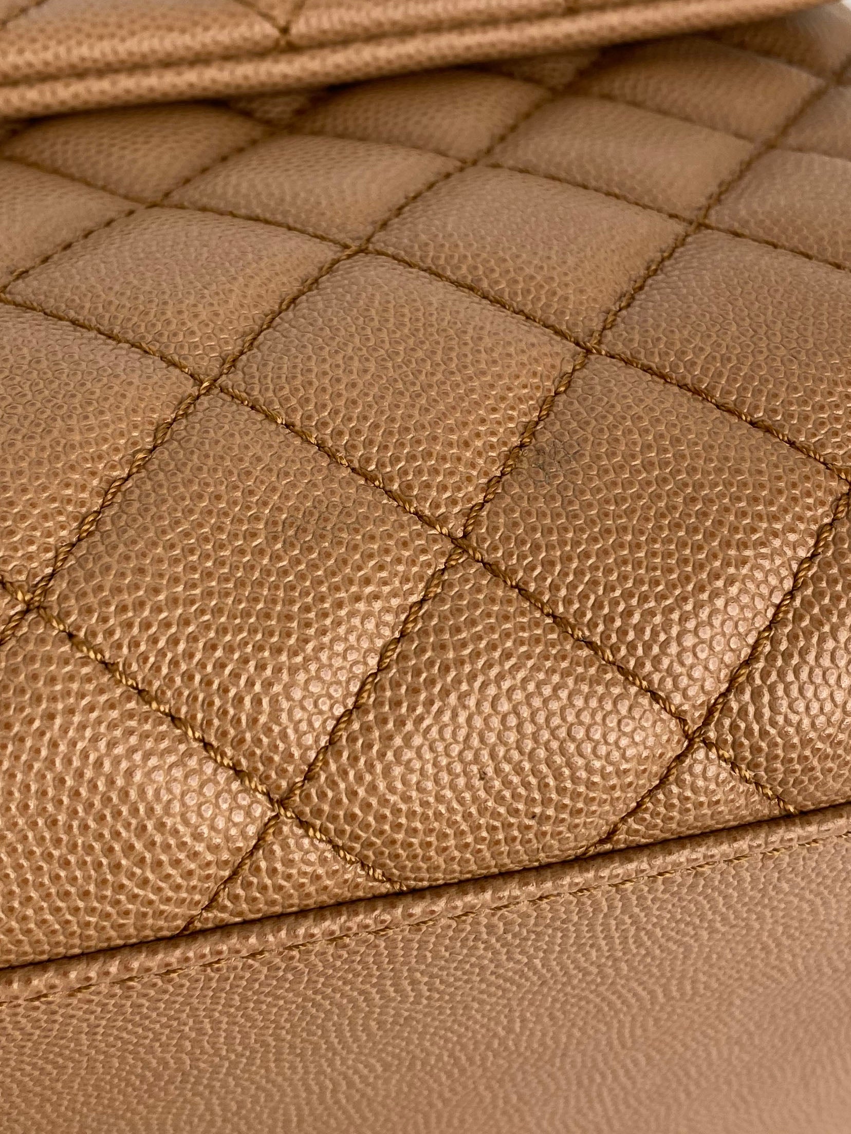 Chanel Large Beige Coco Lizard Handle Bag - Luxury Designer Handbag for Women, Perfect for Parties, Weddings & Special Occasions