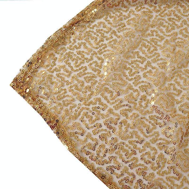90x132 Inch Sparkling Sequined Rectangular Tablecloth for Wedding, Party, and Holiday Decorations - Elegant Dining Table Cover for Special Occasions