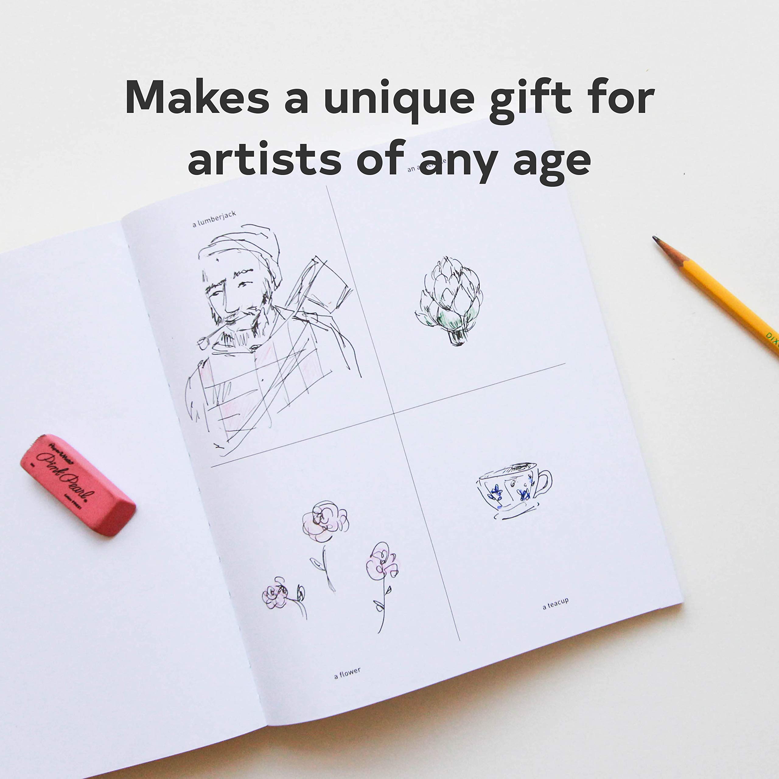 642 Things to Draw: Creative Sketchbook for Artists - Inspirational Drawing Book, Art Journal & Doodle Notebook - Perfect Gift for Sketching, Journaling & Boosting Imagination (Ideal for Beginners, Students & Professional Artists)