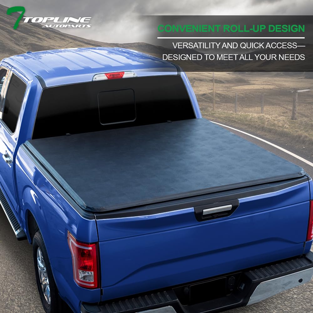 2009-2018 Dodge Ram 1500 & 2019-2024 Classic Short Bed Truck Tonneau Cover - 5.7ft (68.4