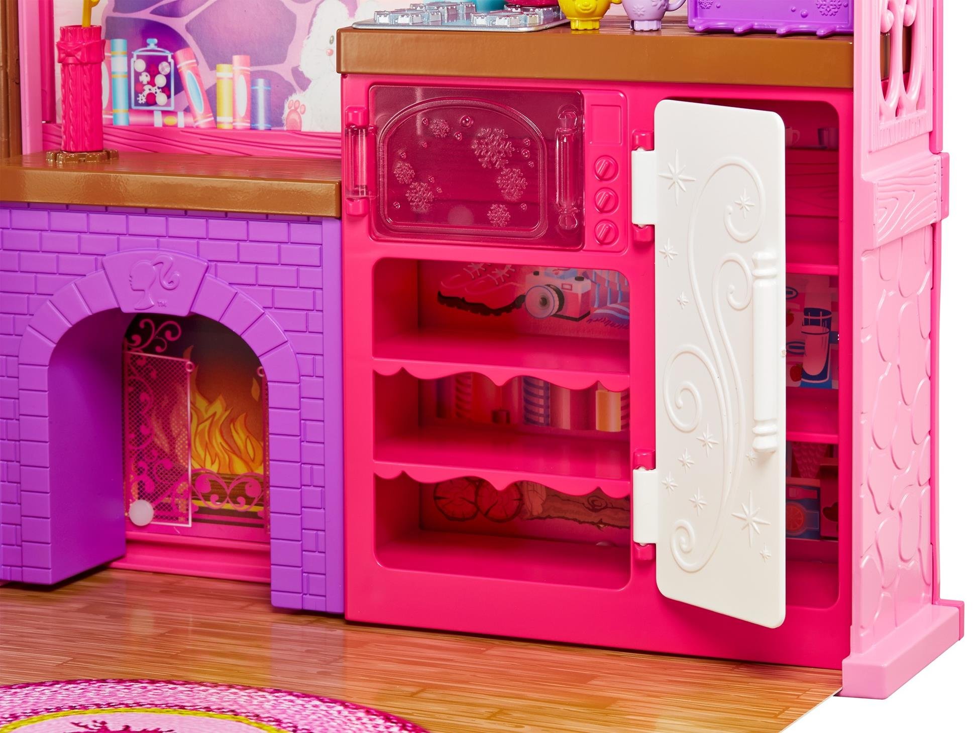 Barbie Camping Fun Cabin Playset - Dollhouse Accessories with Outdoor Adventure Theme for Kids | Perfect for Imaginative Play, Birthday Gifts & Collectors