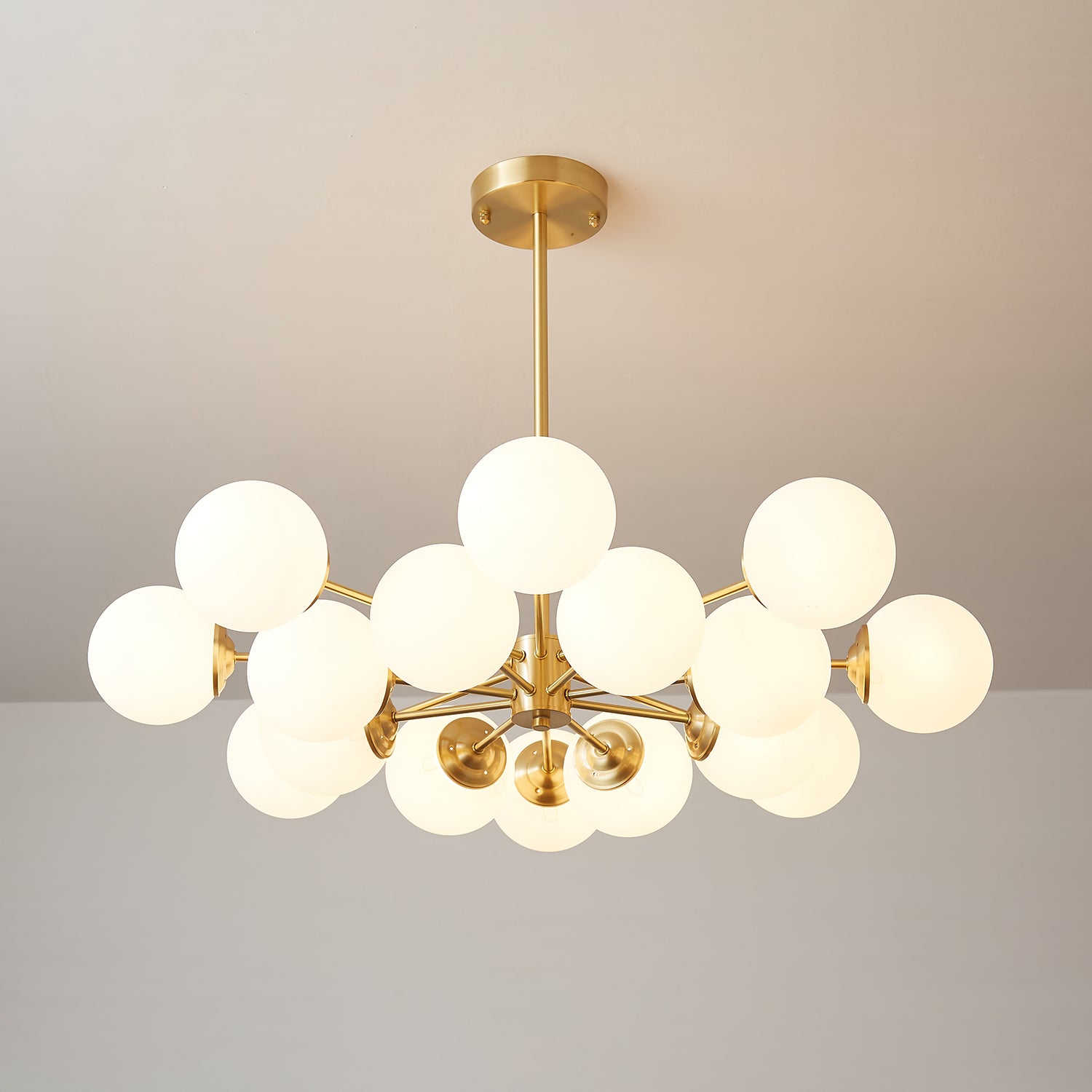 Elysium Crystal Chandelier - Elegant Modern Ceiling Light Fixture for Dining Room, Living Room & Bedroom Decor | Perfect for Home, Wedding & Event Lighting