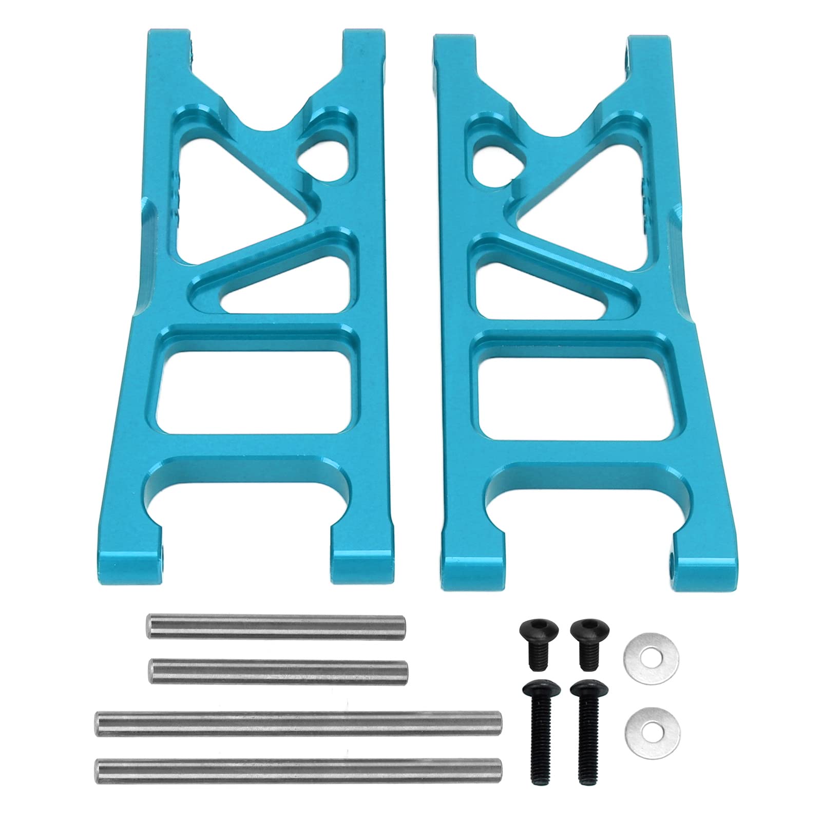 1/10 Scale RC Rear Swing Arm Set - High Performance Aluminum Alloy Rear Lower Suspension Arms for ARRMA Typhon (Blue) | Durable Upgrade Parts for Off-Road Bashing & Racing | Compatible with 1/10 RC Cars & Trucks