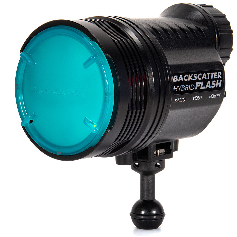 Backscatter HF 1 Ambient Blue Flat Diffuser for Underwater Photography - Perfect for Scuba Diving, Snorkeling, and Marine Videography