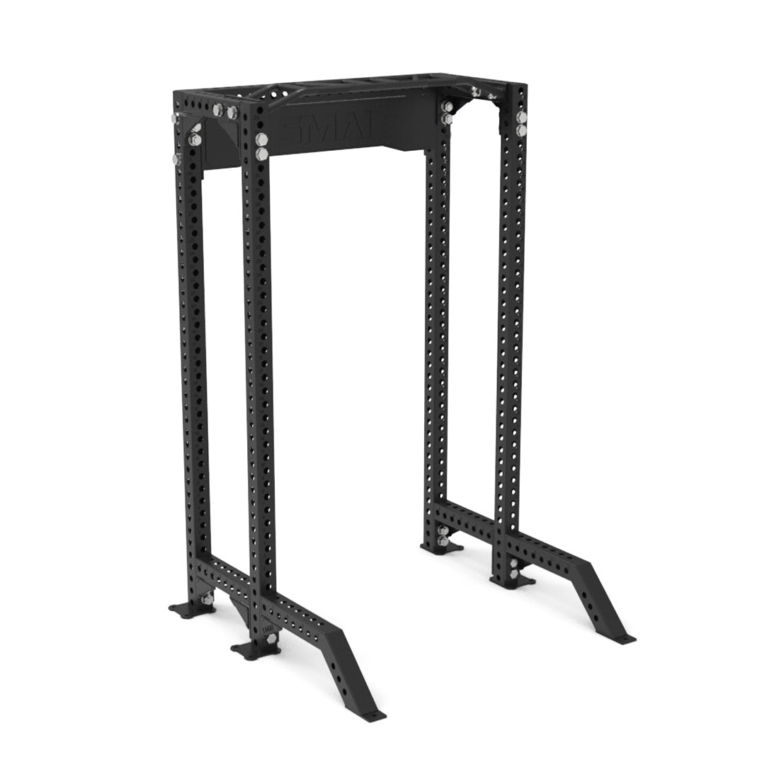 Vanta Series Half Power Rack with Legs - Heavy Duty Home Gym Equipment for Strength Training & Weightlifting Workouts