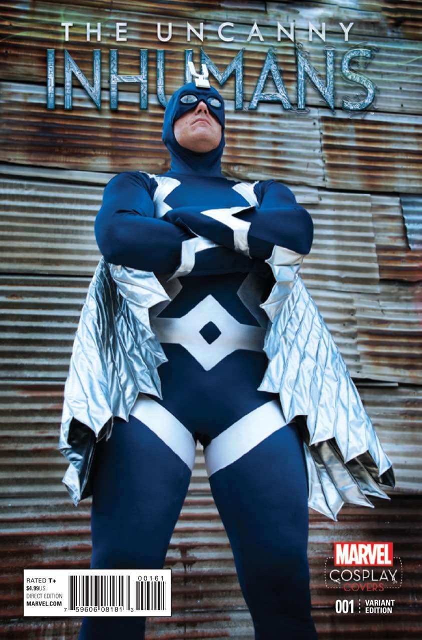 Uncanny Inhumans (2nd Series) #1G VF/NM Marvel Comic Book - Cosplay Variant | Collectible Superhero Graphic Novel for Fans & Cosplayers