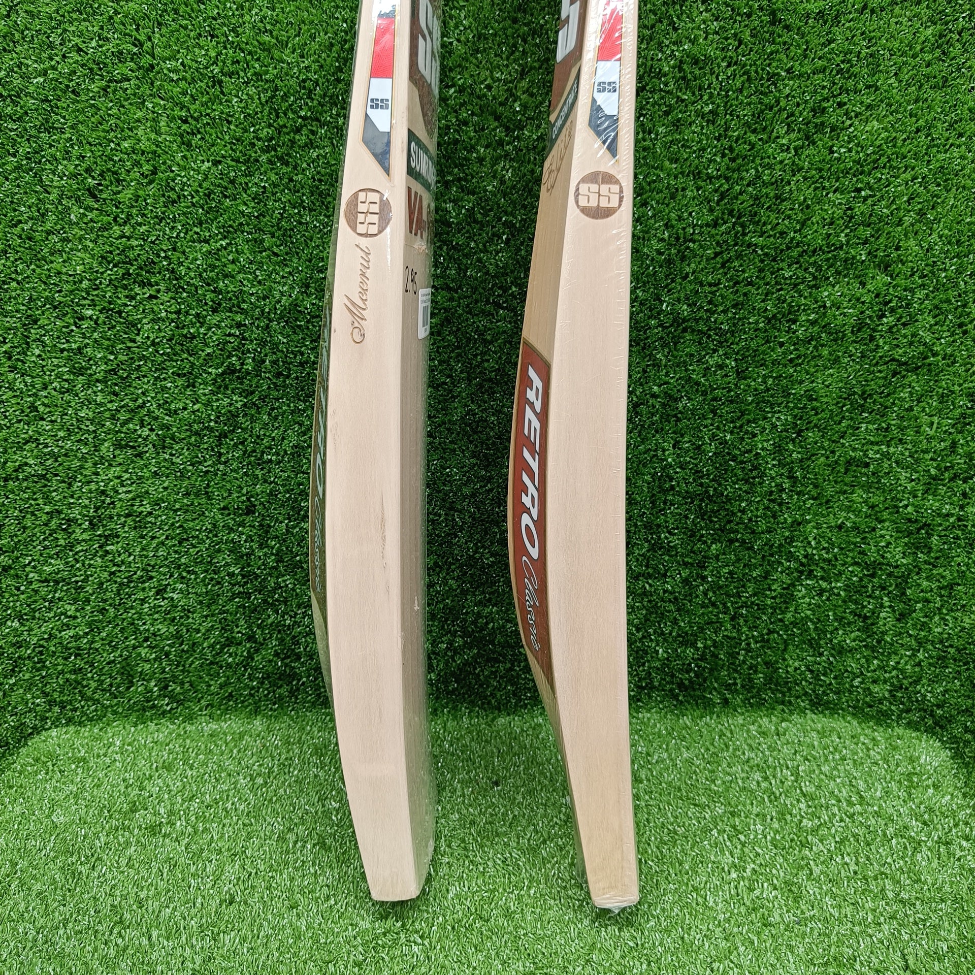 Premium SS VA 900 Retro Classic Elite English Willow Cricket Bat - Professional Grade for Matches & Training - Perfect for Cricket Enthusiasts & Club Players