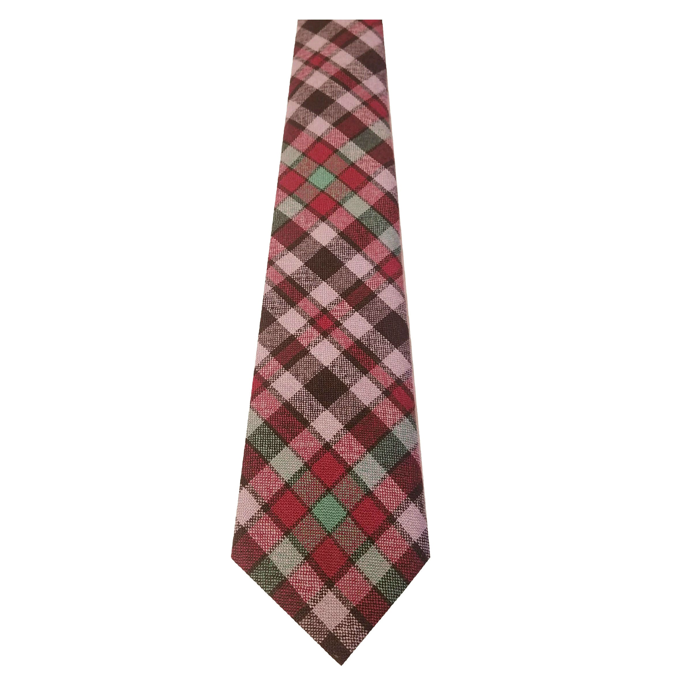 Premium Wool Tartan Neckties for Men - 27 Classic Ancient Color Patterns - Perfect for Weddings, Business Meetings & Formal Events