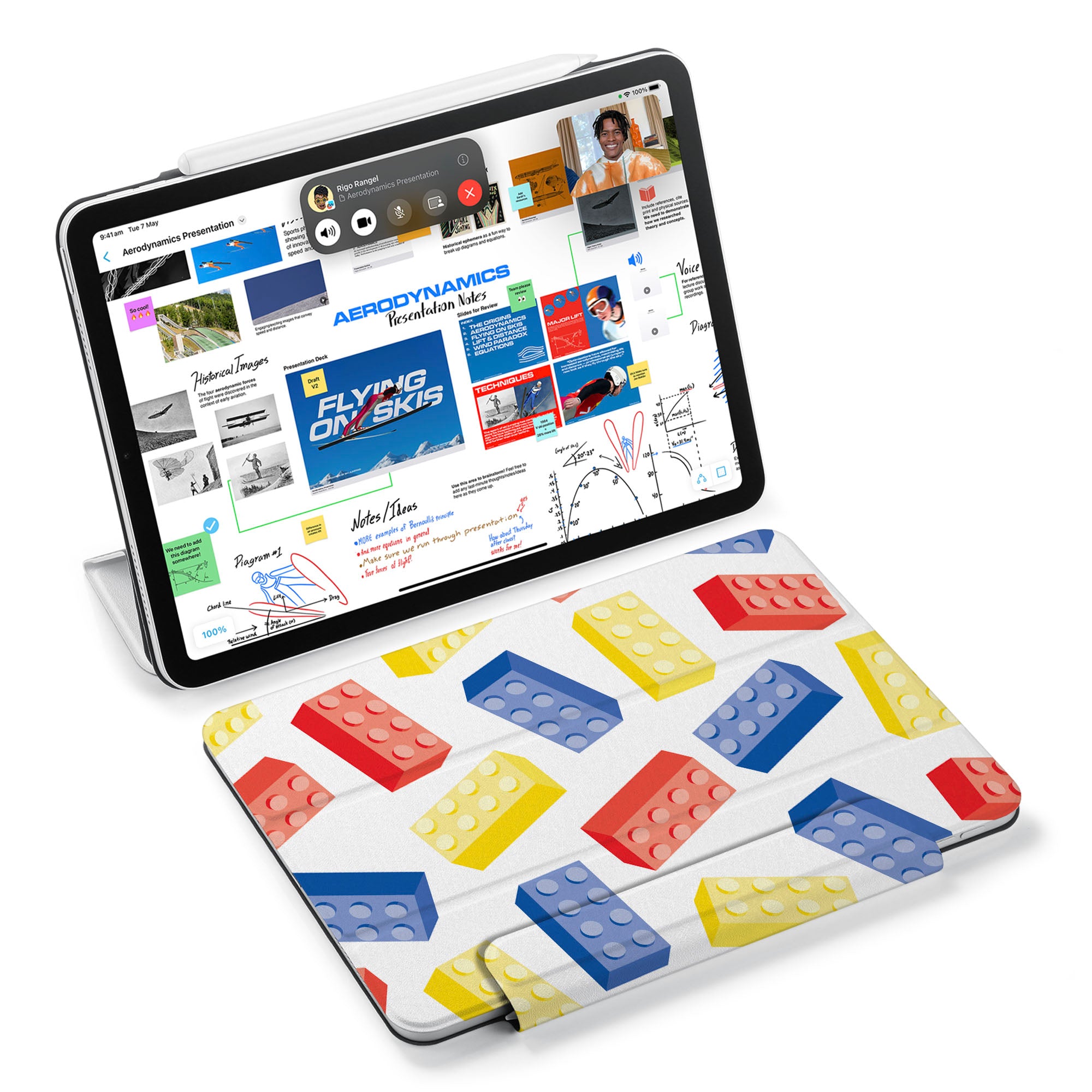SlimFit iPad Case with Retro Game Design - Lightweight Protective Cover for iPad Air/Pro - Perfect for Gaming, Work & Travel