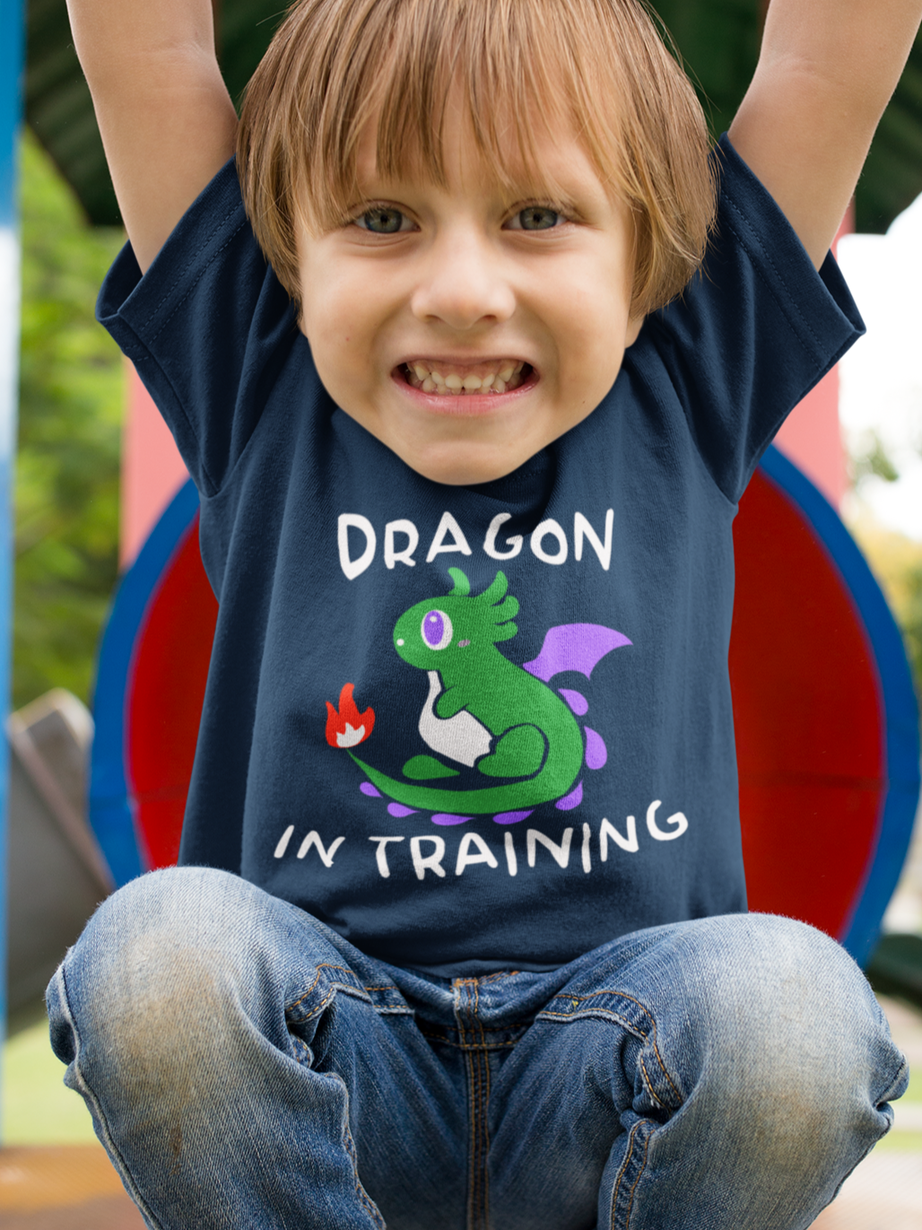 Dragon In Training T-Shirt - Cool Graphic Tee for Fantasy Fans | Perfect for Cosplay, Gifts & Casual Wear