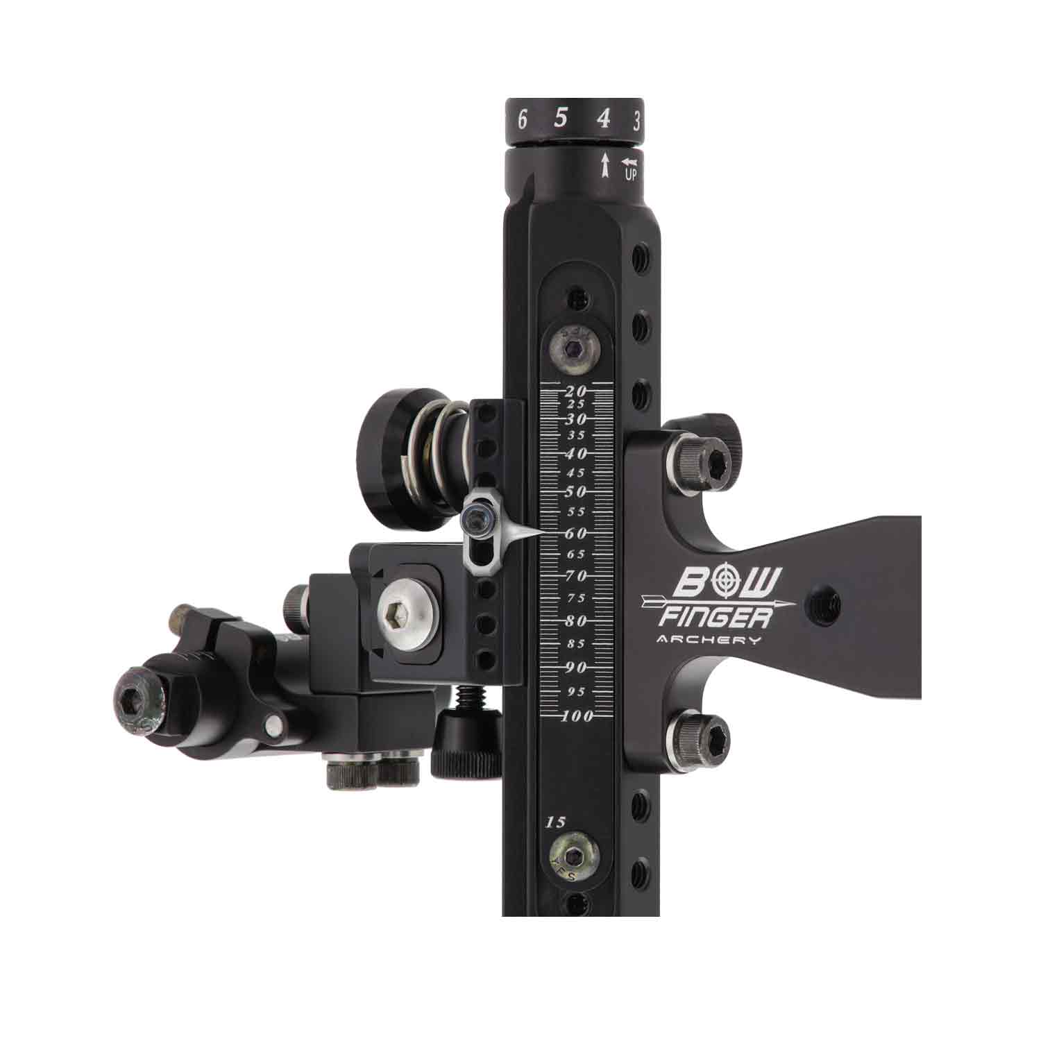 Bowfinger 1 Compound Target Sight V2 - Precision Bow Sight for Archery Hunting & Target Practice - Perfect for Outdoor Adventures & Competitive Shooting