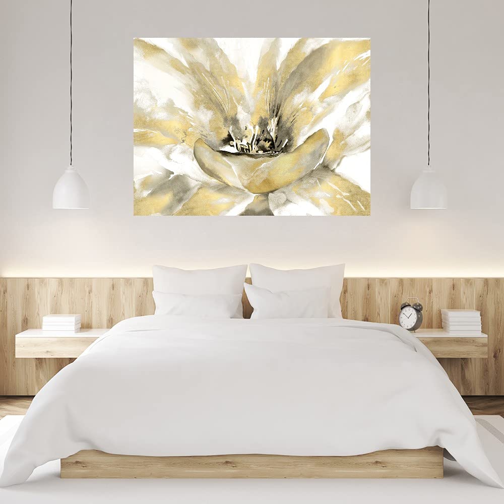 Tania Bello Fine Art Canvas Wall Decor - Concerto Luxe Ready-to-Hang Painting for Home & Office (32x24 inches) - Perfect for Living Room, Bedroom, Bathroom, Kitchen, Dining Area, Bar & Guest Room Decor