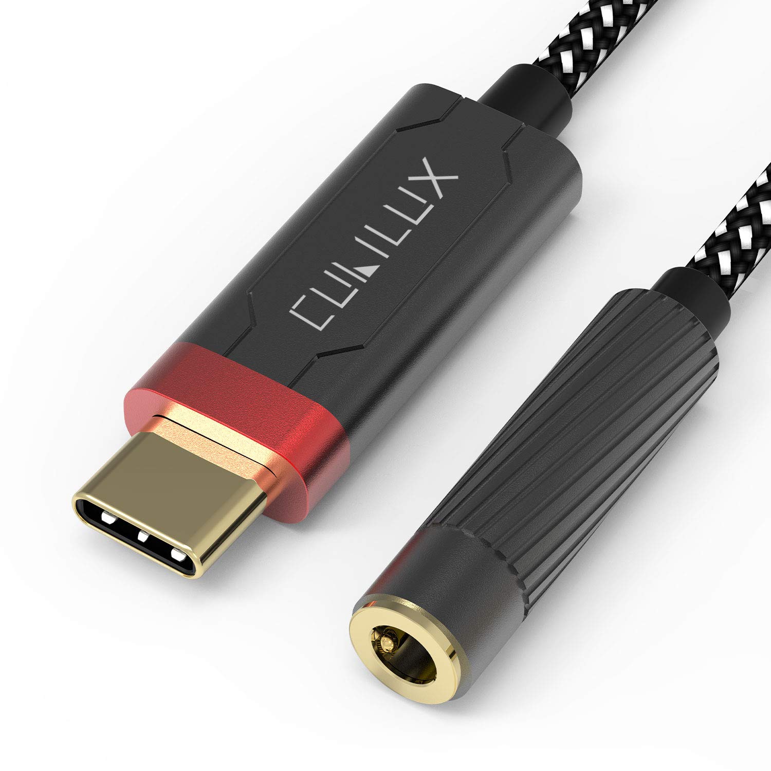 Cubilux Hi-Res Portable USB-C DAC Headphone Amplifier - 96KHz/24Bit Audio, USB-C to 3.5mm Adapter for iPad 10/Pro/Mini 6, Galaxy Tab S7/S6, Pixel 7/7a/6 Pro/6a - Perfect for Travel, Gaming & High-Quality Music Listening