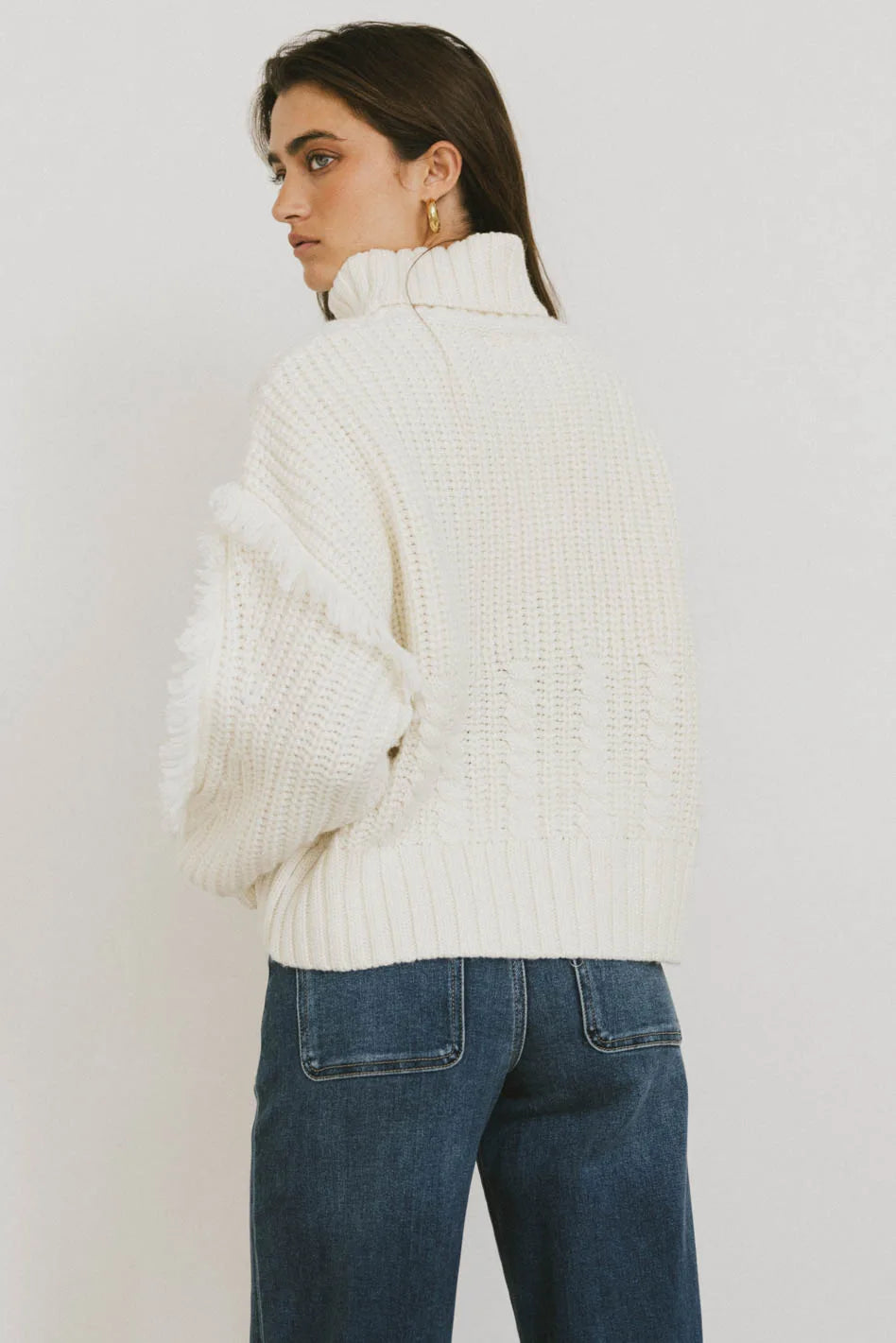 Mira Women's Turtleneck Sweater - Soft Winter Knit Pullover for Casual & Office Wear | Cozy Cold Weather Fashion | FINAL SALE