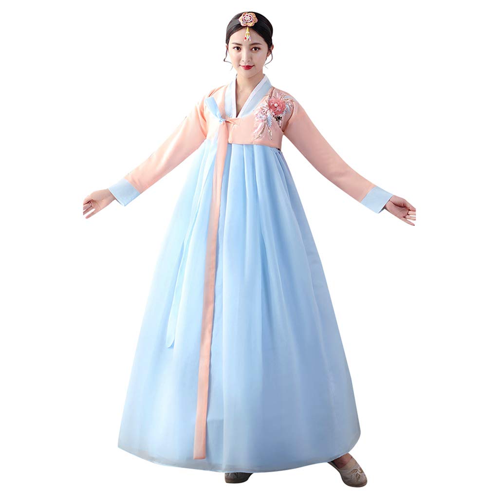 Korean Hanbok Traditional Dress for Women - Elegant Palace Wedding & Dance Costume Inspired by Dae Jang Geum | Perfect for Stage Performances, Cultural Events & Korean Festivals