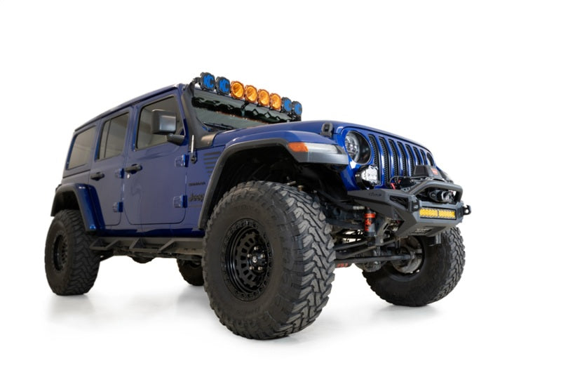 Addictive Desert Designs 18-23 Jeep JL/JT Rock Fighter Front Bumper - Heavy Duty Off-Road Protection for Wrangler & Gladiator | Perfect for Rock Crawling, Trail Riding & Overland Adventures