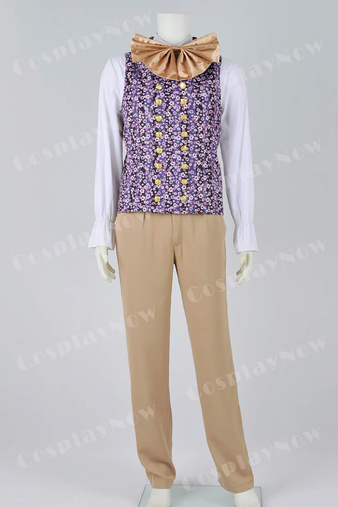 Willy Wonka Costume for Adults - Purple Charlie and The Chocolate Factory Cosplay Outfit Full Set | Halloween, Cosplay Parties & Movie-Themed Events