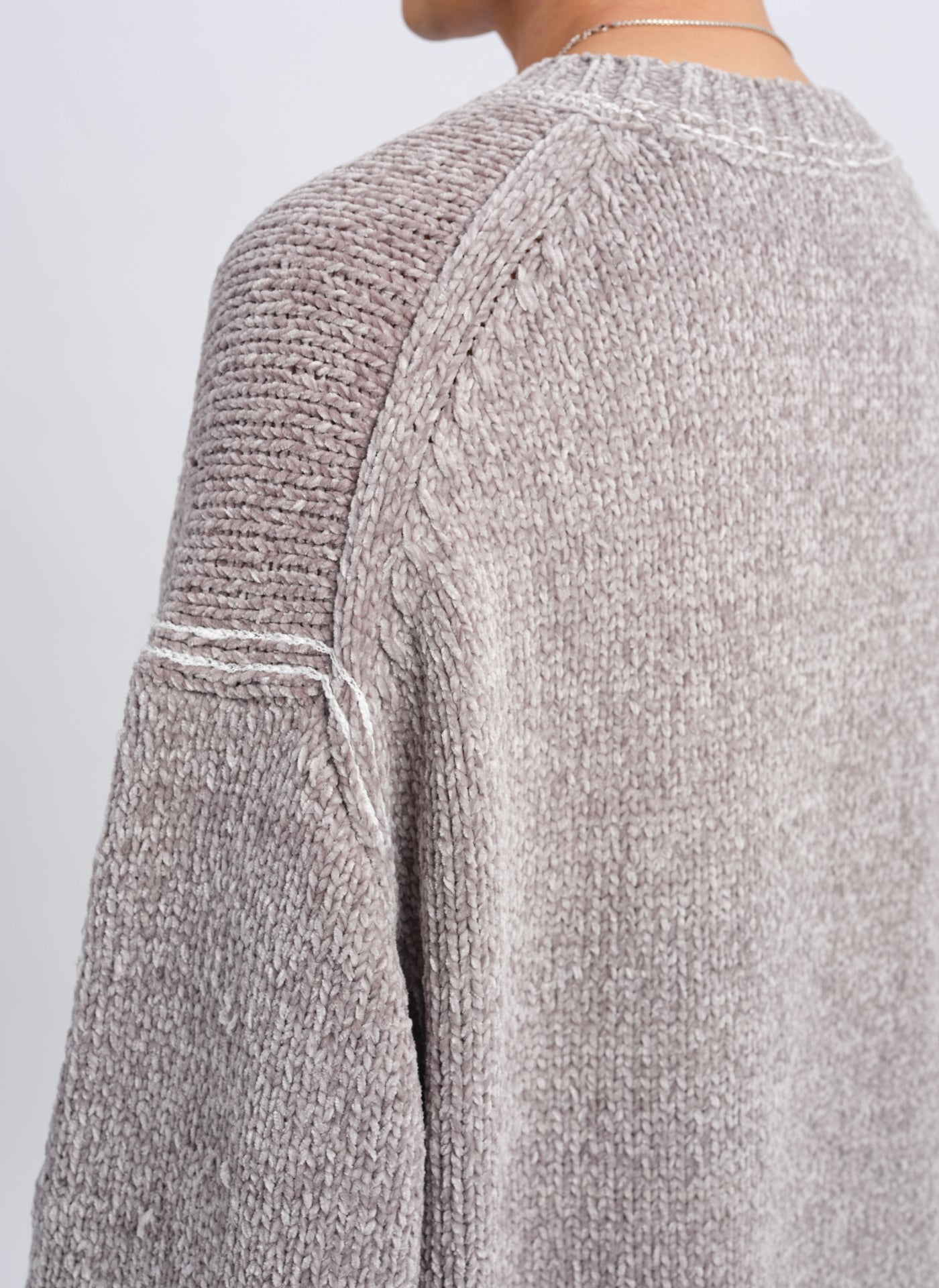 Hand Stitched Polyester Velvet Knitted Pullover Sweater - Cozy Winter Wear for Women & Men | Perfect for Casual Outfits, Office & Date Nights