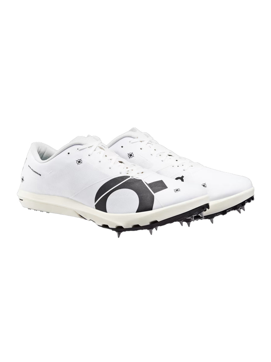 Women's Cloudspike 10,000m Running Shoes - Breathable Lightweight Undyed White & Mint Sneakers for Jogging, Gym Workouts & Outdoor Activities
