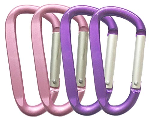 4pcs(pink+purple)