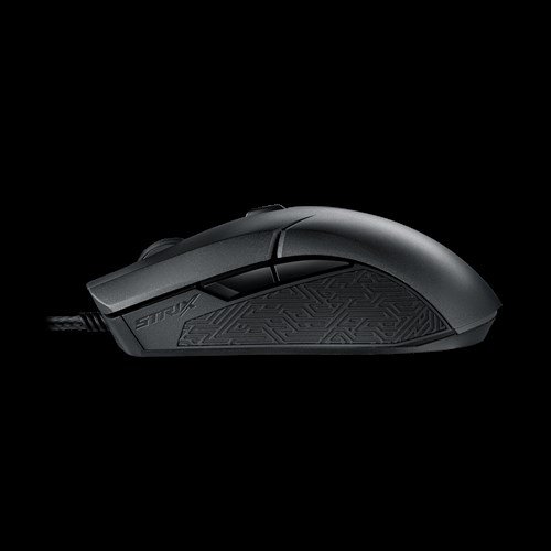 ASUS ROG Strix Evolve Optical Gaming Mouse - Customizable Shape Design for Perfect Grip | Wired RGB Ergonomic Mouse for PC Gaming, Esports & Professional Use