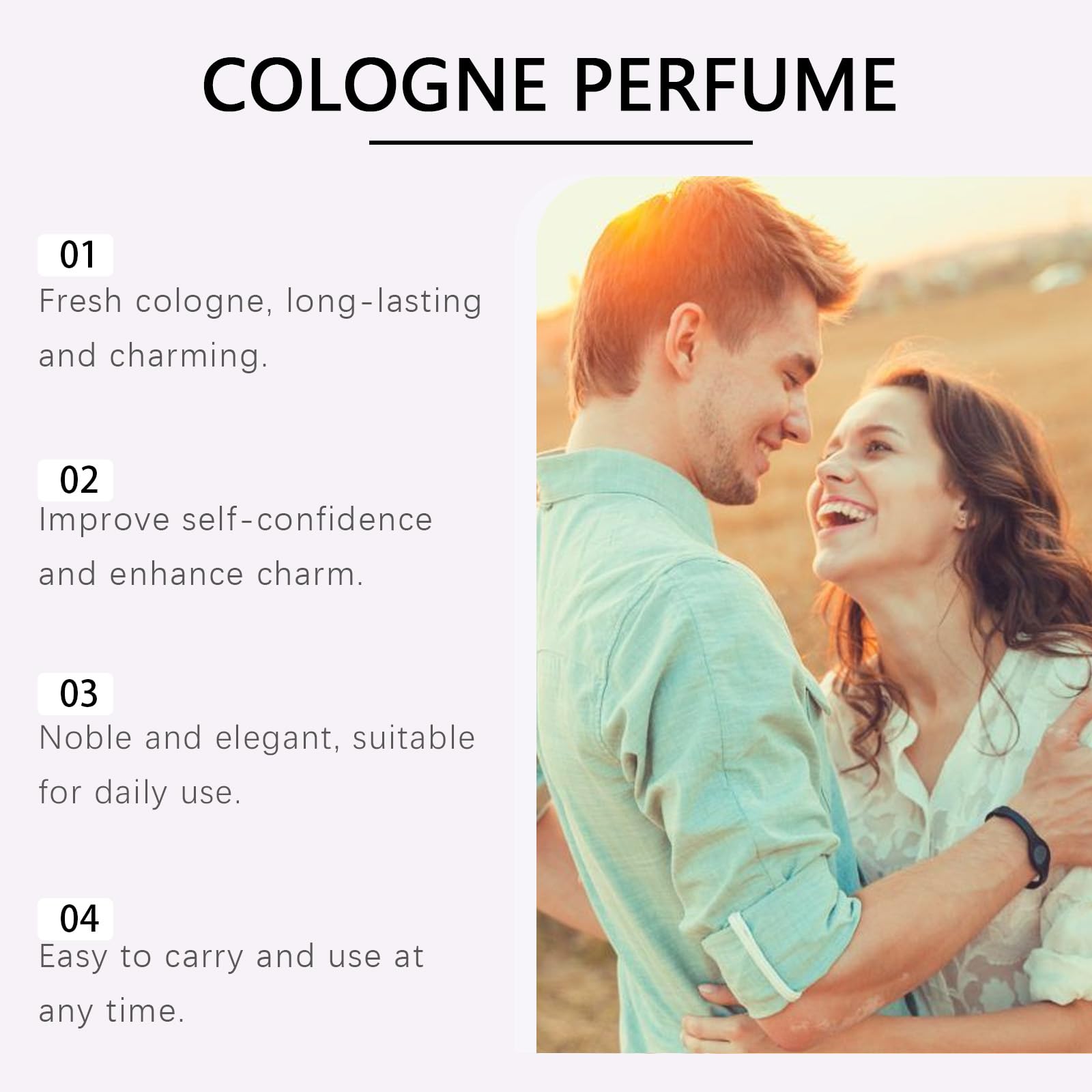 Best Men's Cologne Perfume - Premium Long-Lasting Fragrance for Men | Perfect for Date Night, Office & Special Occasions