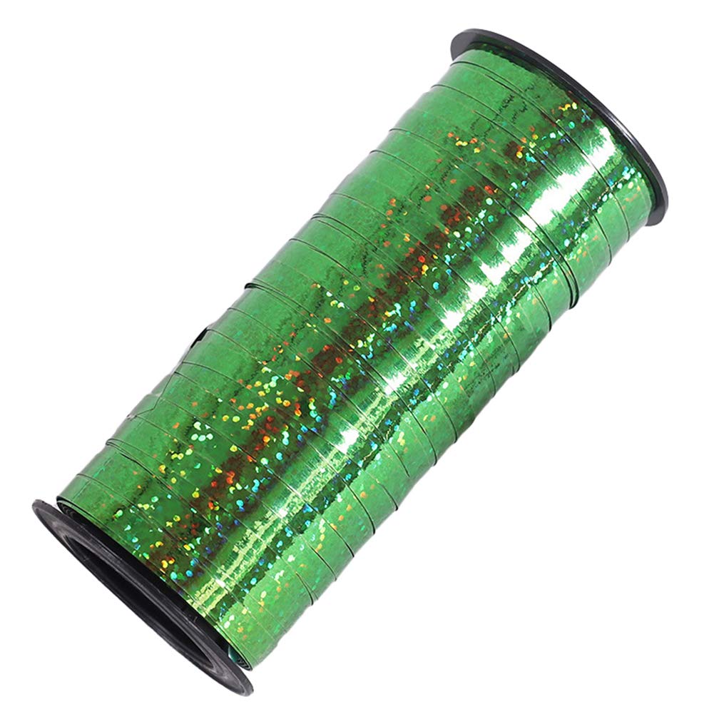 Newrys 100 Yards Christmas Balloons Twine - Premium Gift Wrapping Ribbon for Wedding, Birthday, Home Crafts & Office Decorations | Green Decorative String for Party, DIY Projects & Holiday Decor