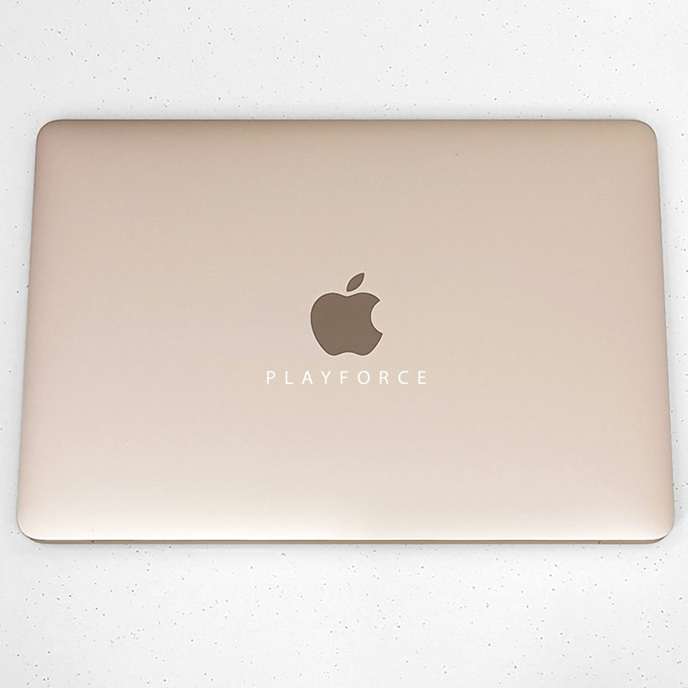 Apple MacBook 2015 12-inch Laptop - 256GB SSD, Intel Core M Processor, Retina Display (Gold) - Perfect for Students, Professionals & Travel Use