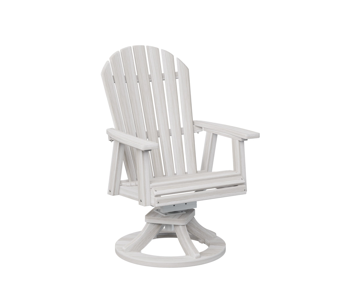 Berlin Gardens Comfo Back Swivel Rocker Dining Chair - Ergonomic Outdoor Patio Furniture for Relaxing & Dining - Perfect for Backyard, Garden, Poolside & Deck Use