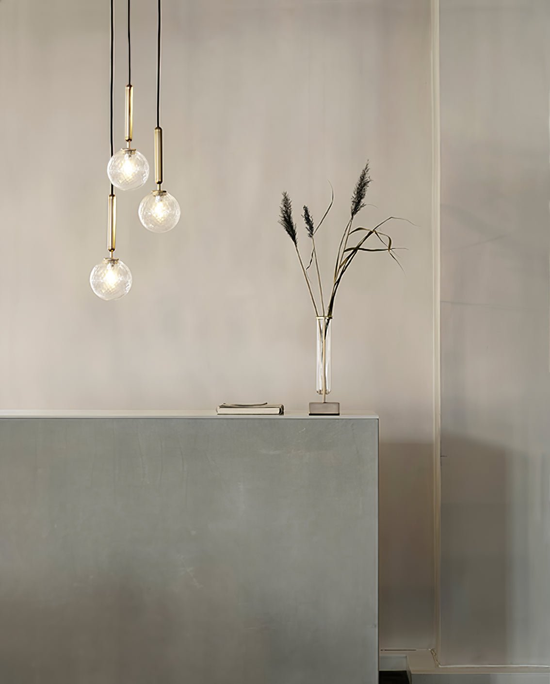 Elysian Glow Pendant Swag Light - Modern Adjustable Hanging Chandelier for Bedroom, Living Room & Dining Room Decor | Dimmable LED Lighting Fixture for Home & Office