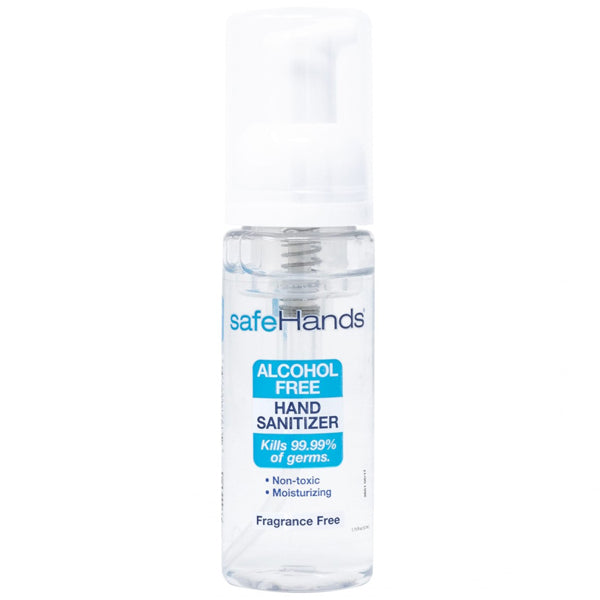 Alcohol-Free Hand Sanitizer 1.75oz (50ml) - Gentle & Moisturizing, Travel Size for Purse, Car & Office Use