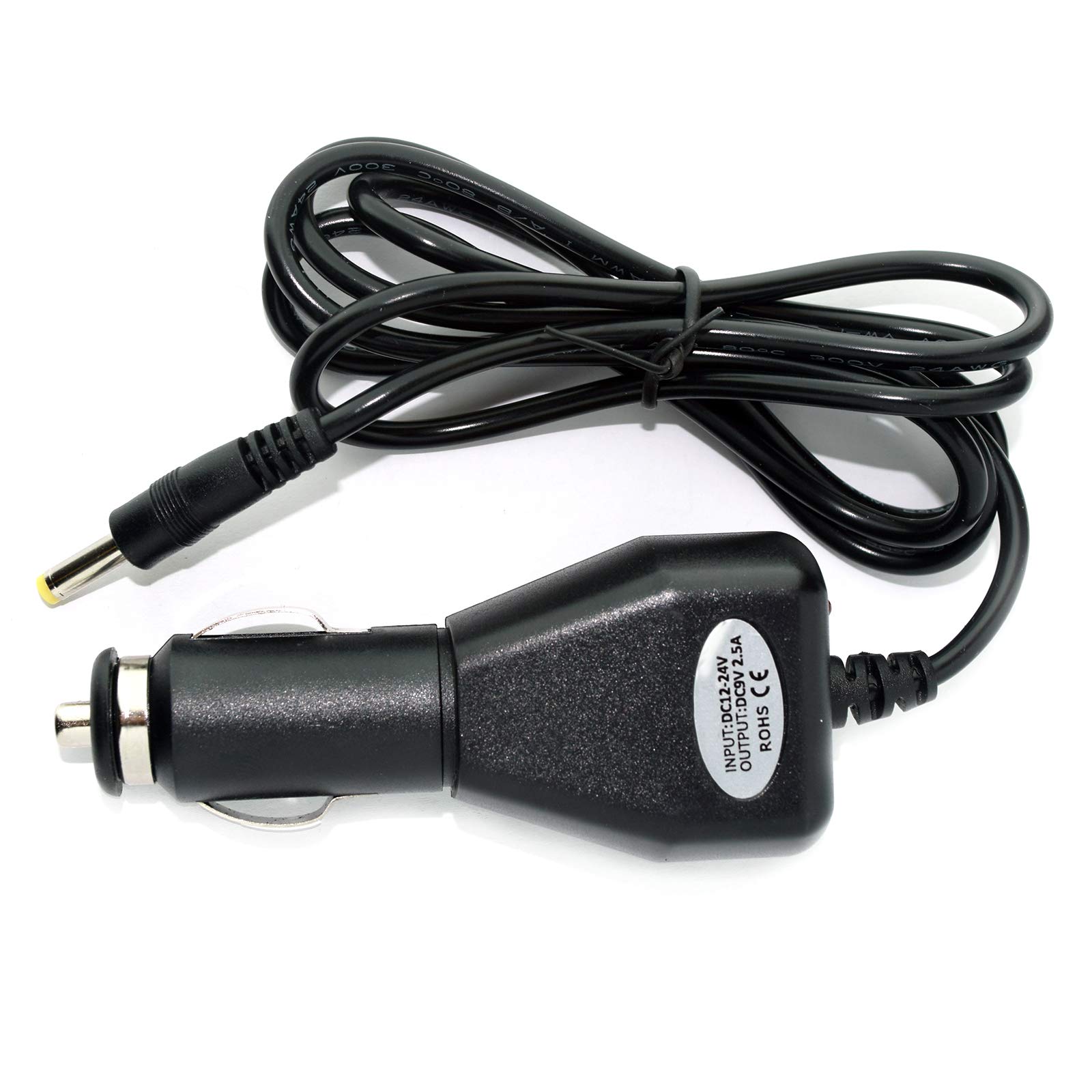 MyVolts 9V Car Power Adapter for Novation Remote SL Compact MIDI Controller - In-Vehicle Charging Solution for Music Production & Live Performances