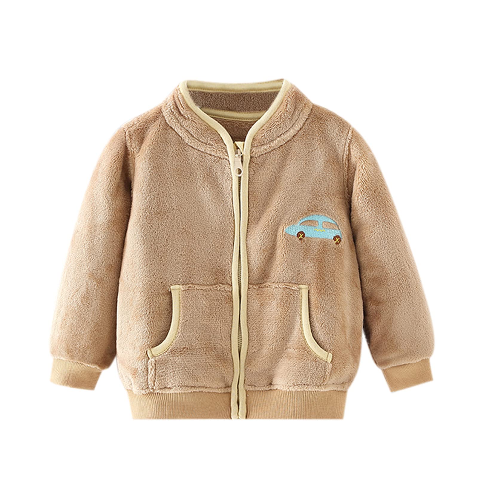 ZHICHUANG Toddler Winter Fleece Cow Print Hoodie - Warm Unisex Pullover Sweatshirt for Boys & Girls Ages 1-6 Years | Soft Cozy Outerwear for Playdates, Preschool & Cold Weather Outings