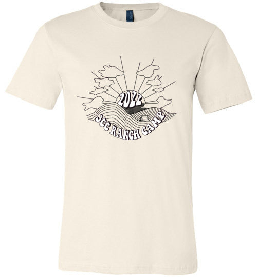 JCC Ranch Short Sleeve T-Shirt for Men & Women - 2022 Double Sided Printed Cotton Tee - Casual Summer Wear, Outdoor Activities & Ranch Work