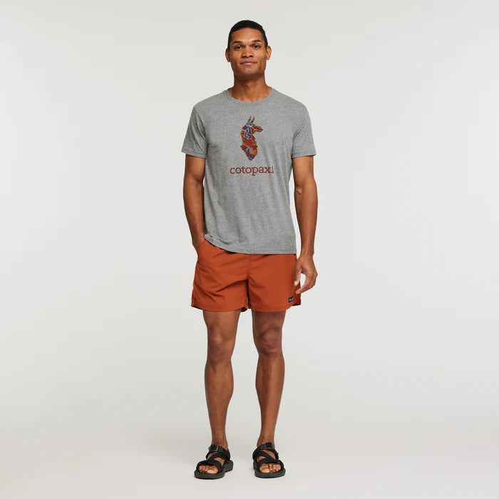 Organic Cotton Llama Graphic T-Shirt for Men - Soft & Comfortable Casual Tee - Perfect for Outdoor Adventures & Everyday Wear