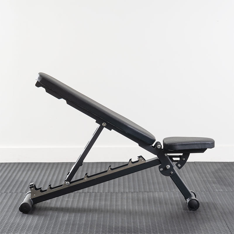 XM FID Folding Weight Bench for Home Gym - Adjustable Strength Training Equipment for Full Body Workouts | Perfect for Small Spaces & Apartment Fitness