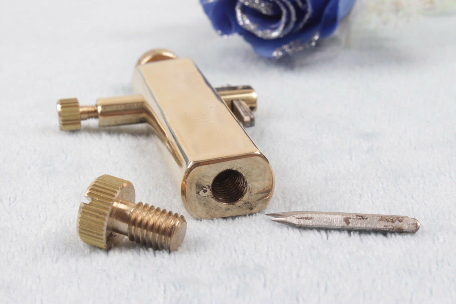 2-Piece Violin Making Tools Set - Brass Purfling Knife & Wood Slotting Knife for Luthiers | Perfect for Violin Repair & Crafting