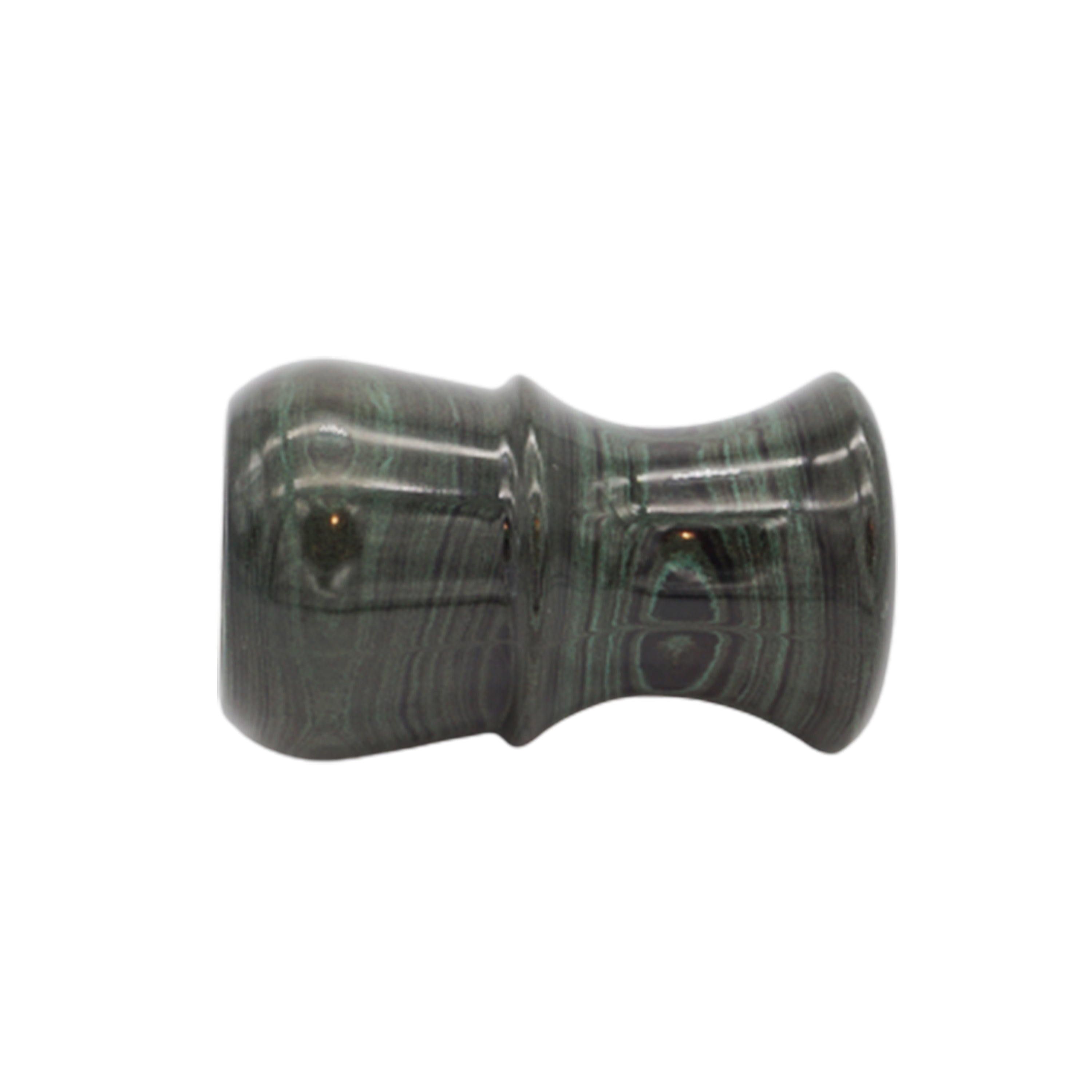 Premium Jaguar Ebonite Handcrafted Shaving Brush Handle - Fits 24mm & 26mm Knots - Perfect for Wet Shaving & Luxury Grooming Rituals