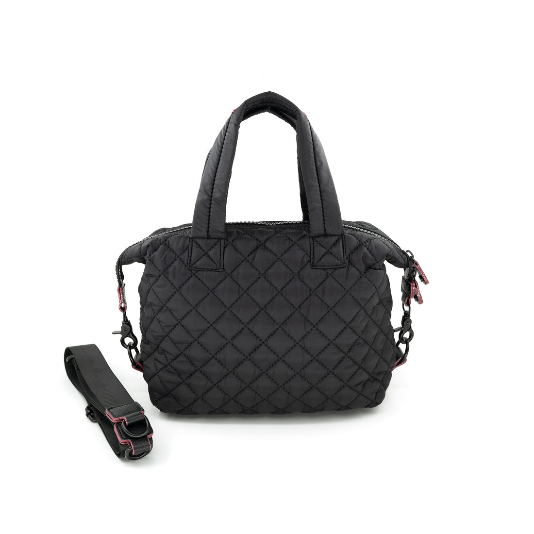 BC Medium Quilted Tote Bag for Women - Stylish & Spacious Handbag for Work, Travel & Shopping - Durable Crossbody Shoulder Bag with Pockets