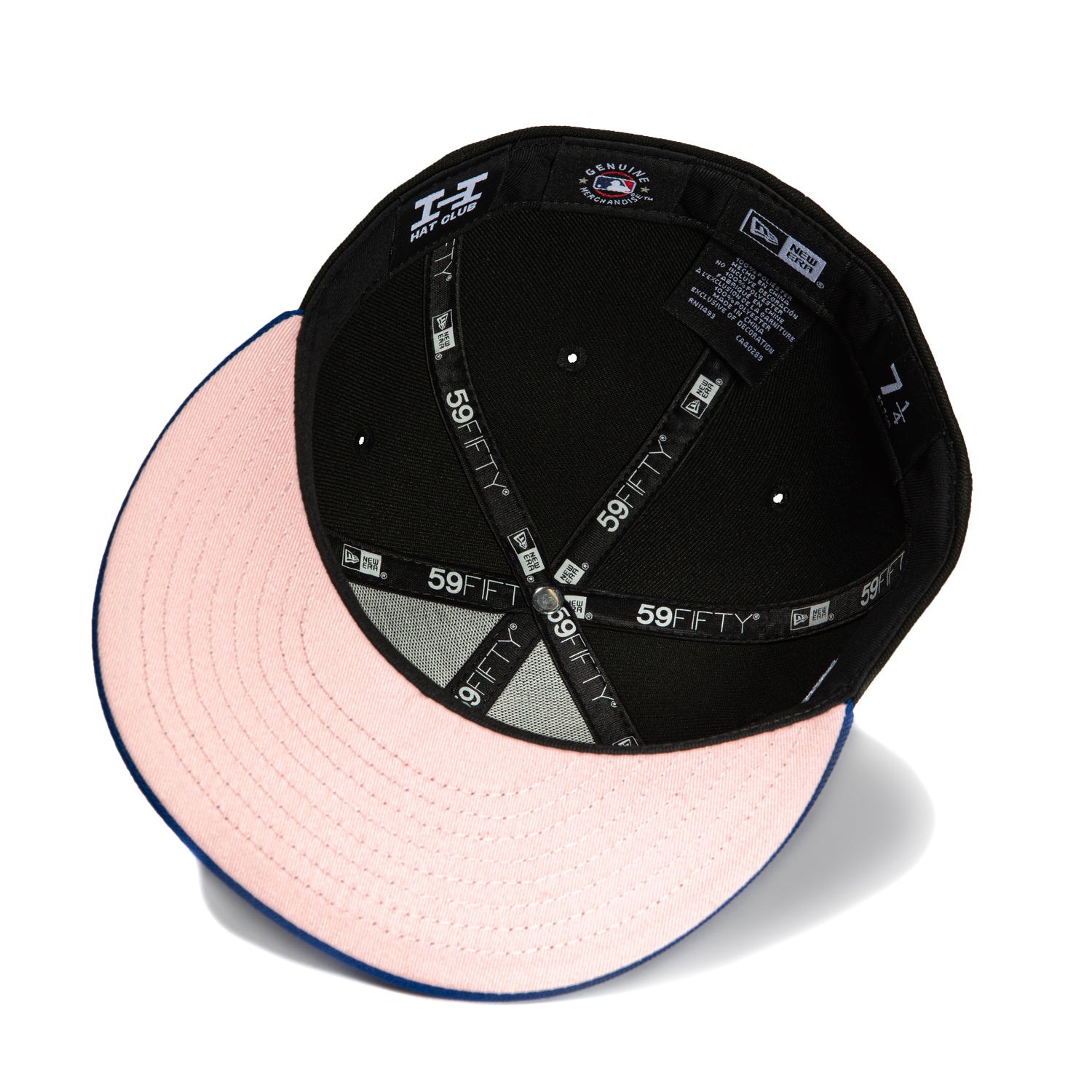 New Era 59Fifty Los Angeles Dodgers Shohei Ohtani Patch Script Hat - Black & Royal Blue Baseball Cap for Men - Perfect for Baseball Games, Sports Events & Streetwear Fashion