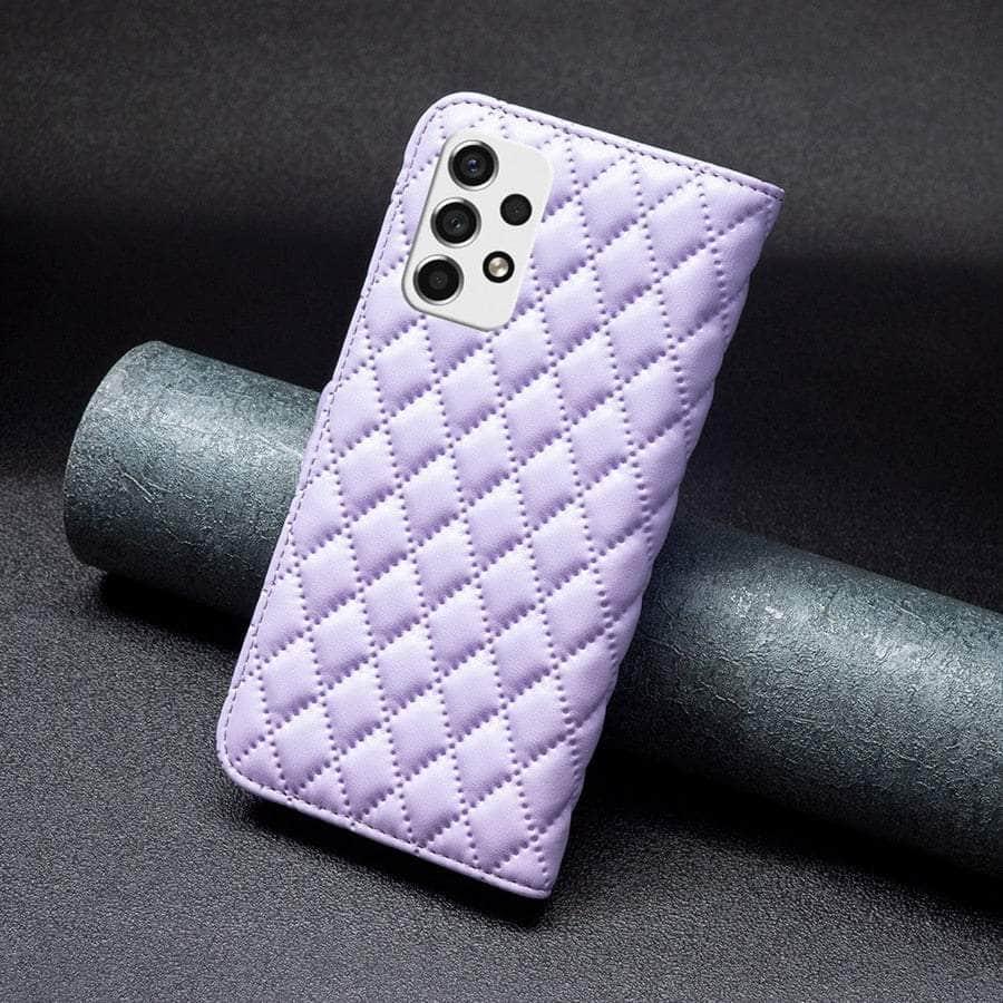 Samsung Galaxy A14 Phone Case - Premium Leather Cover with Aroma Fragrance for Slim Protection | Perfect for Work, Travel & Daily Use