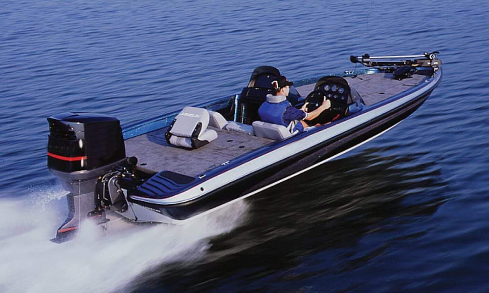 Taylor Made Products Trailerite Fish & Ski Boat Cover for Outboard Motors - Durable Waterproof Protection for Fishing & Water Sports Boats