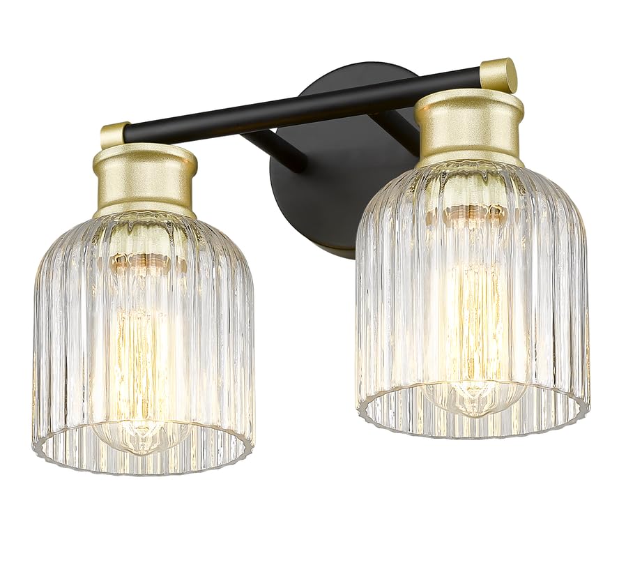Vintage Wall Sconce Light Fixture - 2 Lights 13.2