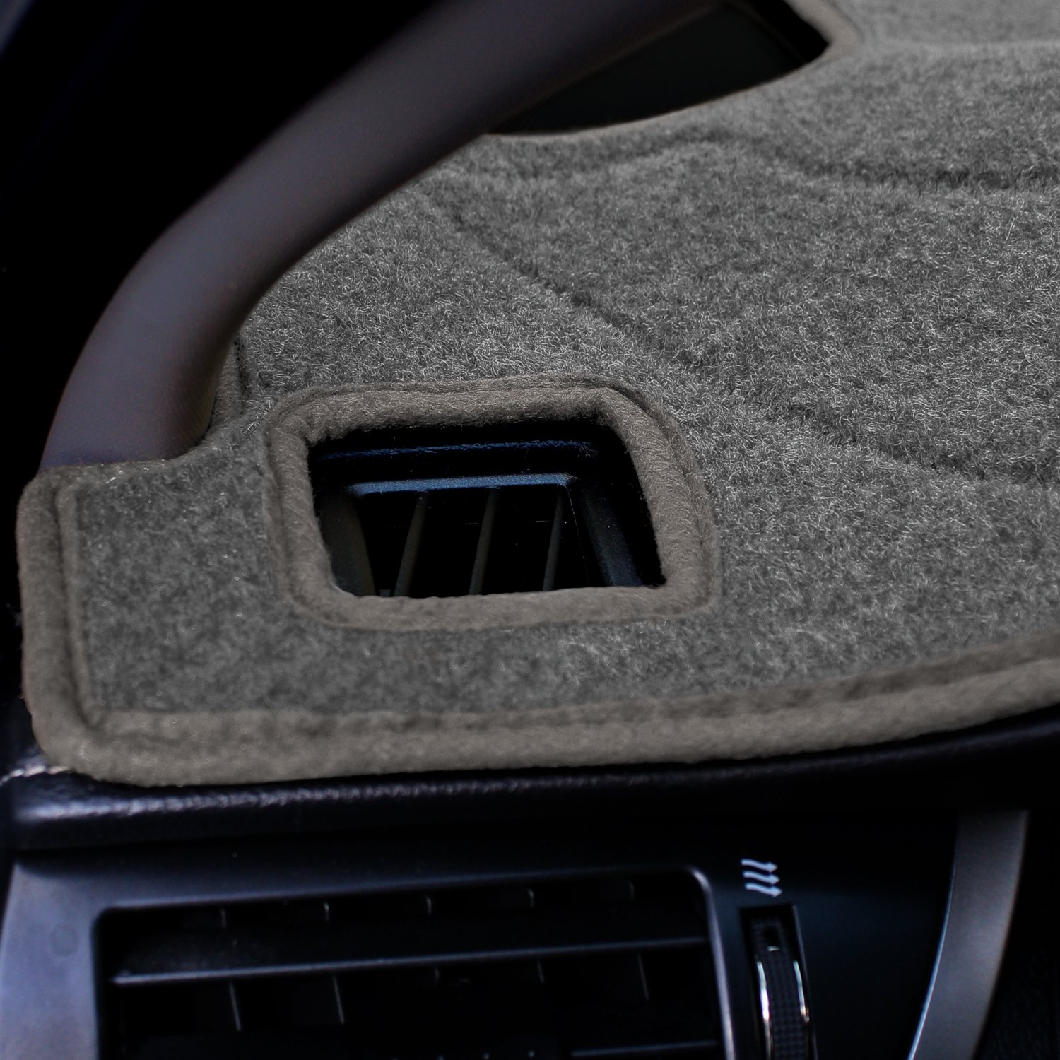 Coverking Custom Fit Dash Covers for Nissan Titan - Poly Carpet Gray Dashboard Protector | UV Protection & Anti-Slip Design | Perfect for Sun Protection, Interior Decoration & Dust Prevention