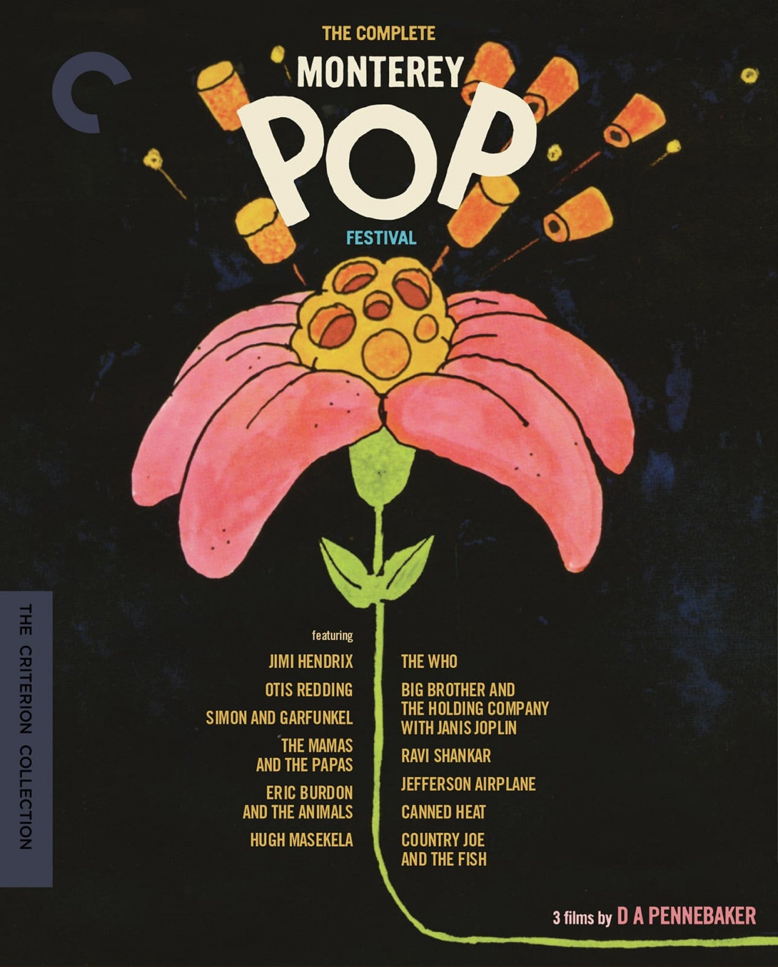 Complete Monterey Pop Festival Blu-ray - High Definition Music Documentary, 1967 Live Concert Film - Perfect for Music Lovers & Vintage Concert Collectors