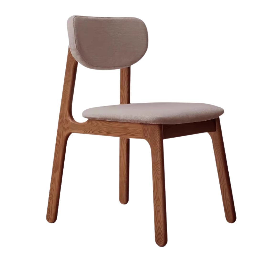 4-Piece Solid Wood Dining Chair Set - Oak, Ash & Black Walnut - Perfect for Kitchen, Dining Room & Farmhouse Decor