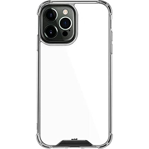 Skinit Clear Phone Case for iPhone 13 Pro Max - Originally Designed White Protective Cover | Slim Fit, Scratch-Resistant | Perfect for Everyday Use, Work & Travel