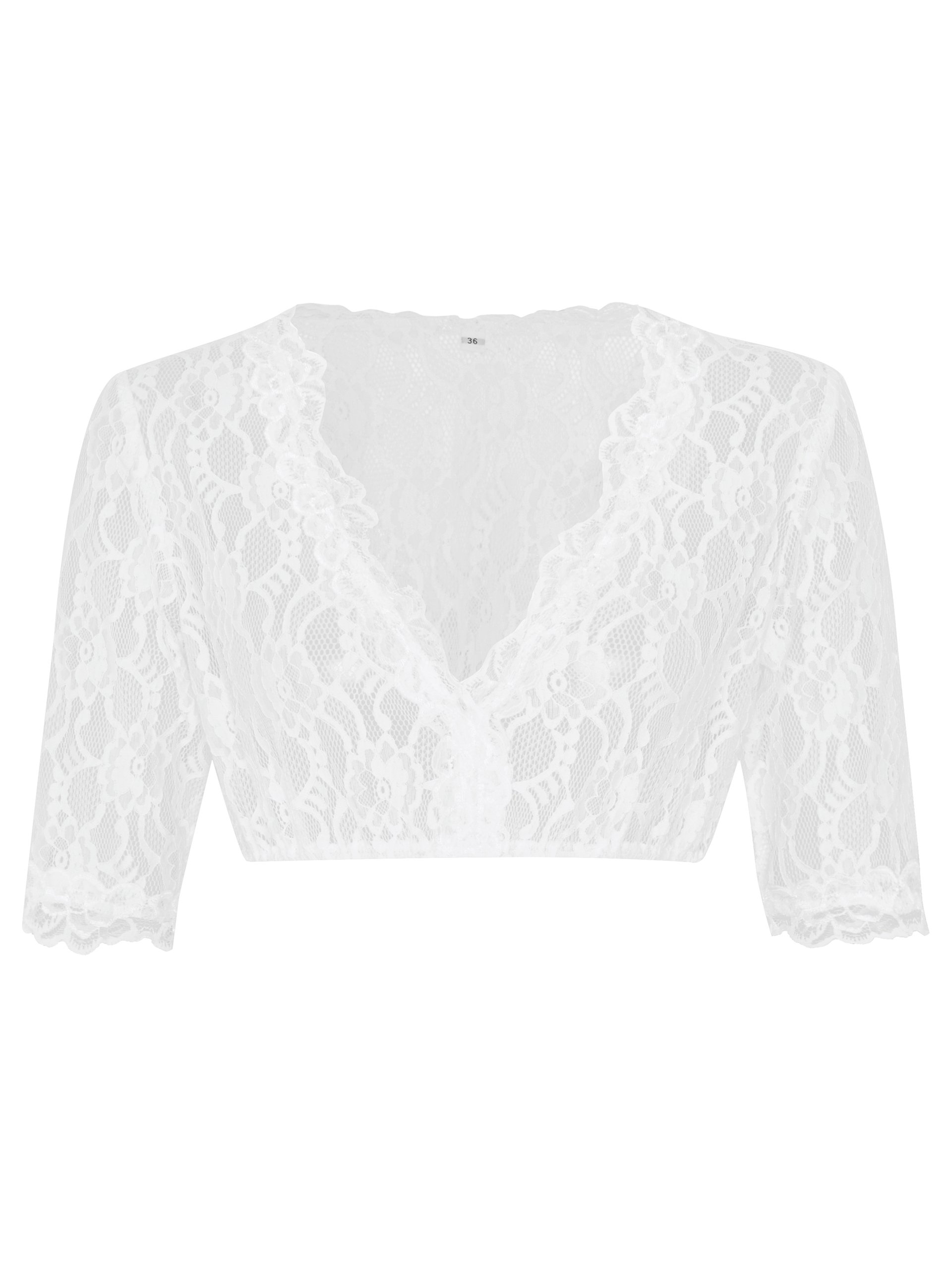 Elegant & Exclusive Schöneberger Trachten Couture Dirndl Blouse - White Lace Blouse for Oktoberfest & Bavarian Costume | Perfect for Traditional German Festivals, Weddings & Cultural Events
